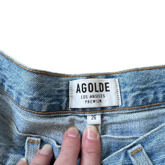 AGOLDE Criss Cross Upsized Jean Suburbia - Picture 4 of 10